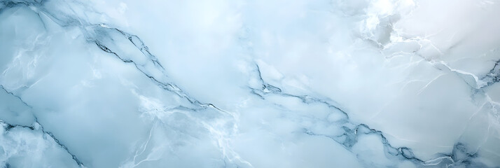 Obraz premium High-resolution image of a white marble surface, showcasing a luxurious texture wide banner
