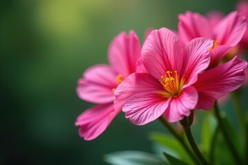 Fototapeta premium Vibrant alstroemeria bouquet, soft focus Spring blooms in bright colors , petal, soft focus