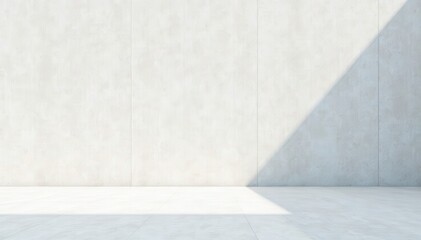 Wide panoramic view of white textured concrete header , image, construction, rough