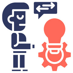Implementation glyph color icon