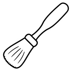 kitchen spatula isolated on white