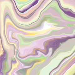 The design resembles marbled paper, with soft, flowing lines and a smooth texture.  The design mimics the appearance of marble or liquid paint
