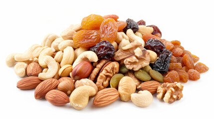 nuts and dried fruits