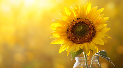 Obraz premium sunflower, flower, nature, summer, yellow, field, sun, sky, plant, sunflowers, agriculture, blossom, blue, flora, beauty, bright, leaf, blooming, petal, plants, color, flowers, bloom, close-up, garden