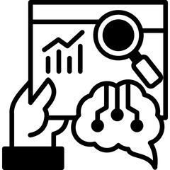 Business Intelligence mixed icon