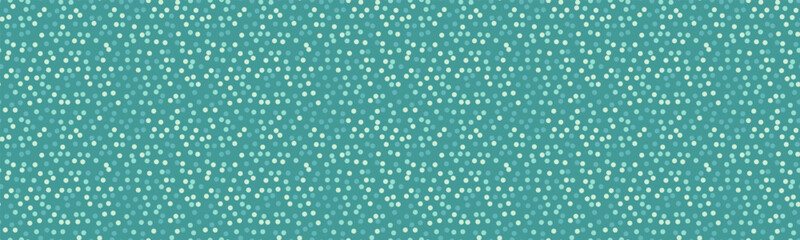 Seamless polka dot vector with geometric circles, perfect for fabric prints, posters, or abstract backgrounds. Trendy pattern for wallpapers and textile designs.