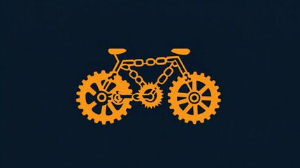 Naklejka premium Cycling Enthusiast Logo