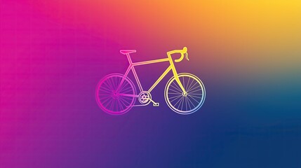 Fototapeta premium Cycling Enthusiast Logo
