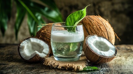Coconut Water Refreshing Drink