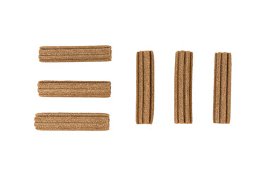 Rawhide chew sticks for dogs, oral care hygiene dog food, pressed collagen dry kibble