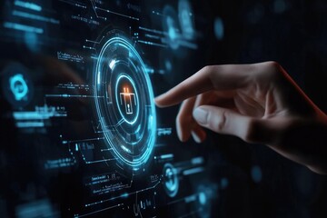 Cybersecurity System Data Protection Digital Access Control Interface