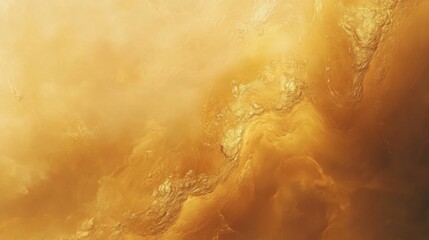 Fototapeta premium A Macro Study of Golden Fluidity: Capturing the Ethereal Movement and Luminous Texture of a Honey-Colored Liquid in Motion