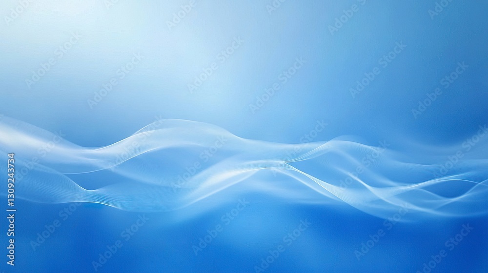 Poster a uniform blue background with light texture and soft shading, smooth gradient transitions creating 
