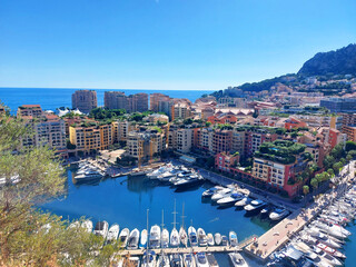 view of monaco harbor