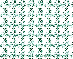 seamless pattern with flowers