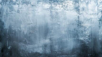 Obraz premium Metallic silver-gray background with brushed steel texture, soft reflective highlights, smooth yet slightly weathered surface, close-up shot