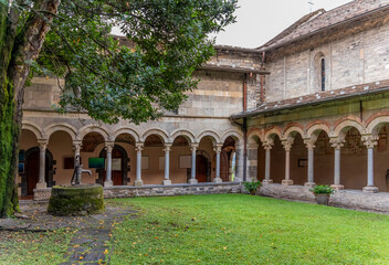Fototapeta premium Piona Abbey in Italy