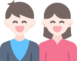 Fototapeta premium Friendship icon