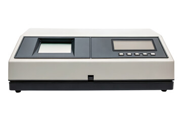 Obraz premium Vintage Laboratory Spectrophotometer with Digital Display isolated with transparent background