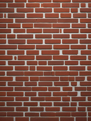 Obraz premium Brick brown, grunge, cartoon, concrete, masonry, illustration background Illustratio,ai