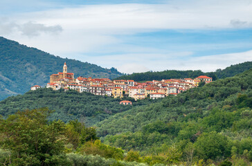 Fototapeta premium Aurigo in Italy