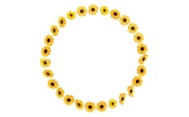 ヒマワリのフレーム　②