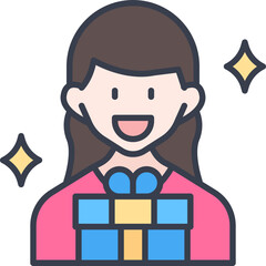 Present gift icon