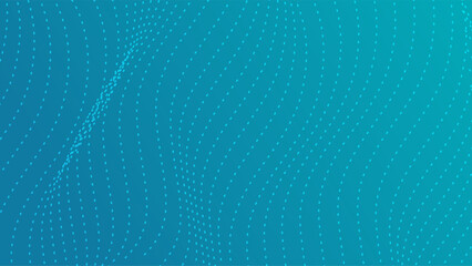 Dynamic digital abstract design background with futuristic blue dot gradation