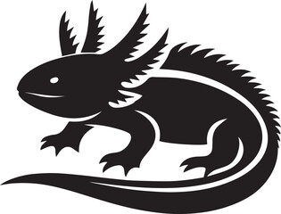 axolotl clip art vector, axolotl silhouette vector, axolotl vector illustration, axolotl logo vector, axolotl vector icon, axolotl silhouette vector isolated on white background full body