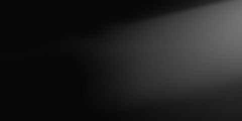 Grainy gradient background, grey black white monochrome abstract noise texture banner backdrop design