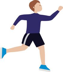 Fototapeta premium Man Running