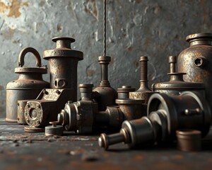 Rustic Metal Textures in Photorealistic Detail