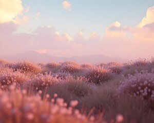 Serene Synthetic Dreamscape