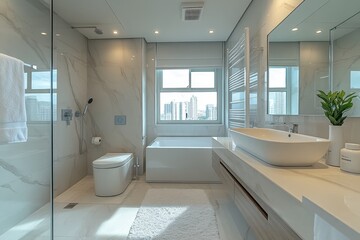 Fototapeta premium Modern Luxury Bathroom Design