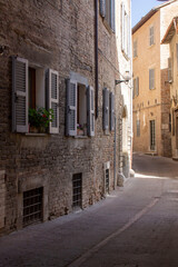 view of the citi of Urbino in Italy