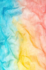 Fototapeta premium Vertical Oil pastel texture from old cloth.