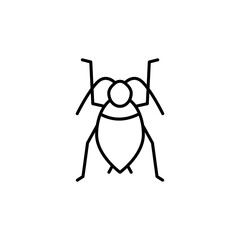 Aphids line icon