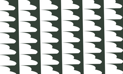 Vertical line halftone pattern with gradient effect. Template for backgrounds
