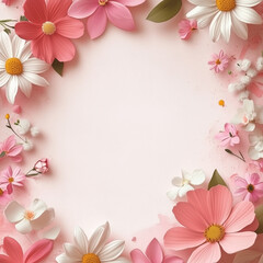Happy Mother's Day greetings background and wallpaper. space for text 