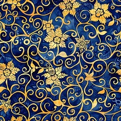 Indonesian Batik Pattern Seamless