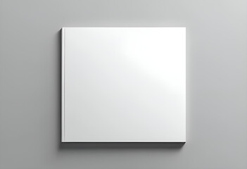 Minimalist Softcover Book Mockup on Neutral Background