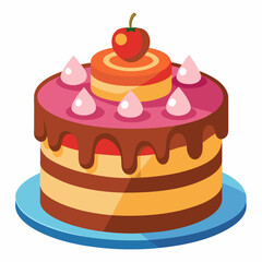 Cake with carry