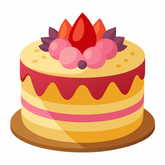 Cake with carry