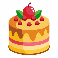 Cake with carry