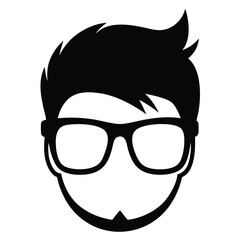 Obraz premium the boy's face shows to the picture