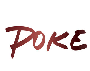 Poke