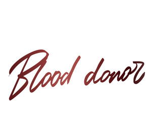 Blood donor
