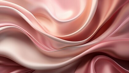 Obraz premium Satin Rose Gradient. Delicate dusty rose to creamy ivory blend. Elegant, soft texture. Subtle, refined background.