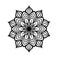 Intricate Geometric Mandala Art Symmetrical Patterns in Vibrant Colors