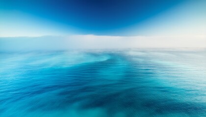 Obraz premium Ocean Tide gradient, a calming transition from deep navy to turquoise and seafoam green